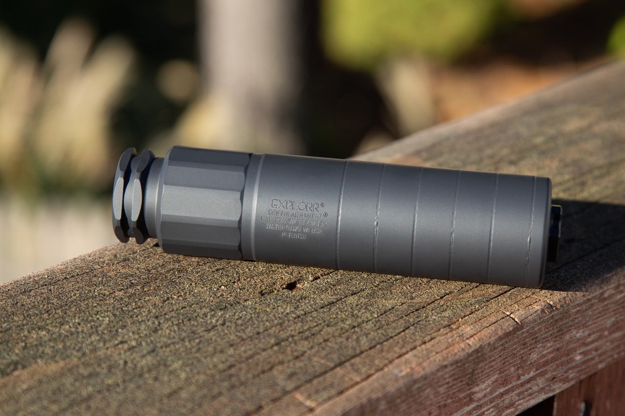 GRIFFIN ARMAMENT EXPLORR® .224 / 5.56MM GEN 2 TAPER MOUNT SUPPRESSOR - Image 9