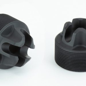 Alternative view of GRIFFIN ARMAMENT STEALTH FRONT CAP WIPE COMPATIBLE FLASH HIDER