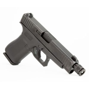 Alternative view of GRIFFIN ARMAMENT ATM BARREL FITS GLOCK 48 – 1/2X28 W/ MICRO CARRY COMP