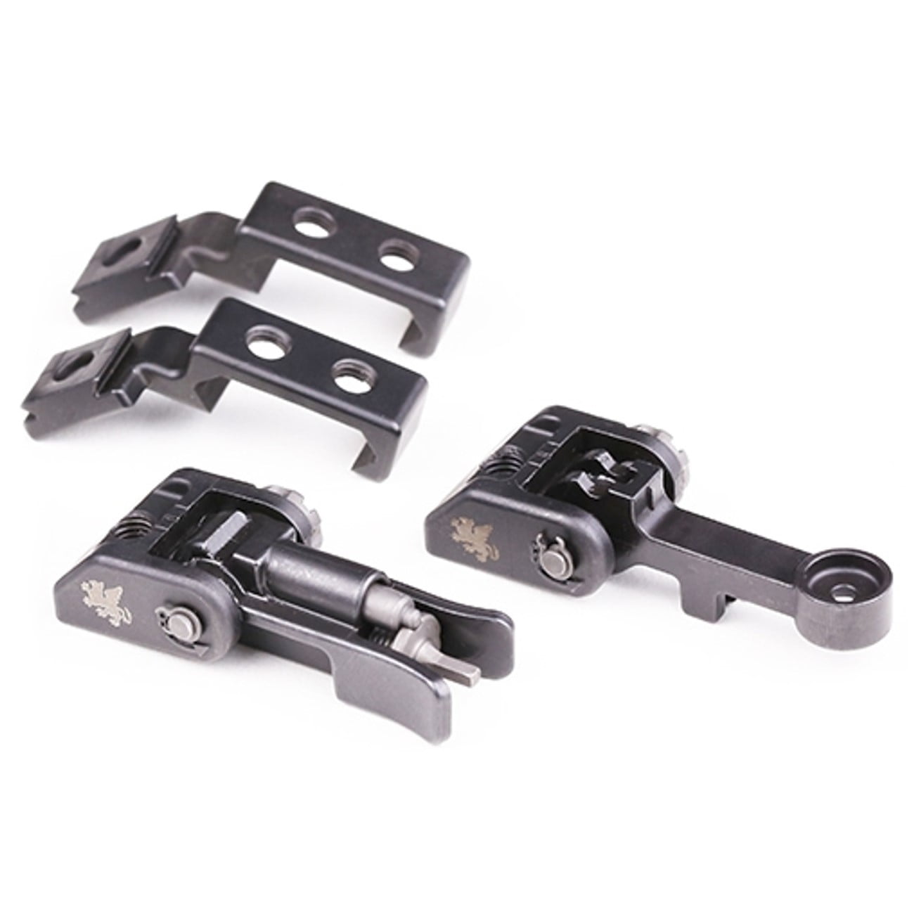 GRIFFIN ARMAMENT M2 FOLDING SIGHTS WITH ANGLE KIT