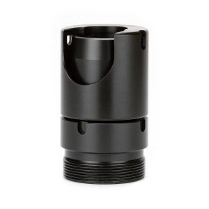 GRIFFIN ARMAMENT A2 BLAST SHIELD / OPTIMUS 1.2875×24 A2 FLASH HIDER SUPPRESSOR MOUNT