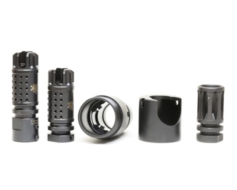 GRIFFIN ARMAMENT A2 BLAST SHIELD / OPTIMUS 1.2875×24 A2 FLASH HIDER SUPPRESSOR MOUNT - Image 4