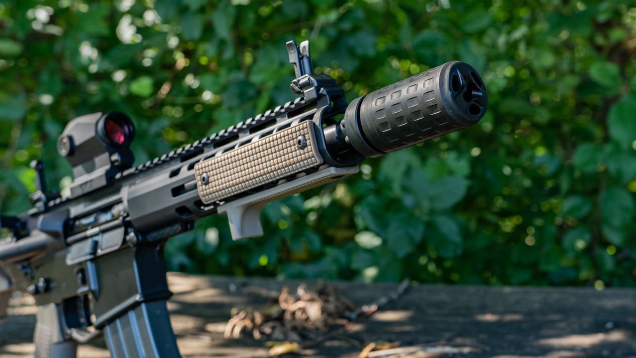 GRIFFIN ARMAMENT QD BLAST SHIELD (GEN 2) FITS GATE-LOK & A2 COMPENSATORS - Image 7
