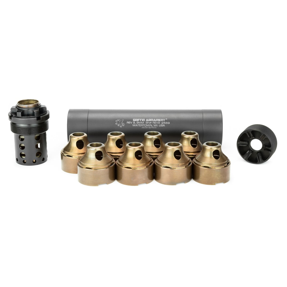 GRIFFIN ARMAMENT REVOLUTION 9 (MOD 3) SUPPRESSOR - Image 2