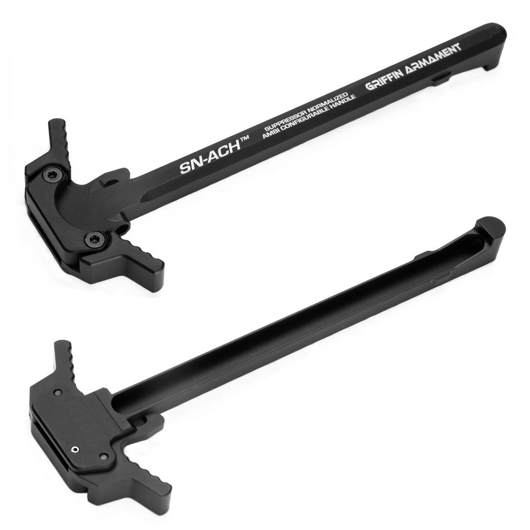 GRIFFIN ARMAMENT SN-ACH SUPPRESSOR NORMALIZED AR15 CHARGING HANDLE