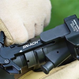 Alternative view of GRIFFIN ARMAMENT SN-ACH GEN 1 SUPPRESSOR NORMALIZED AR9 CHARGING HANDLE