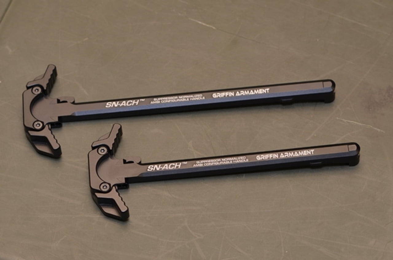 GRIFFIN ARMAMENT SN-ACH SUPPRESSOR NORMALIZED AR15 CHARGING HANDLE - Image 4