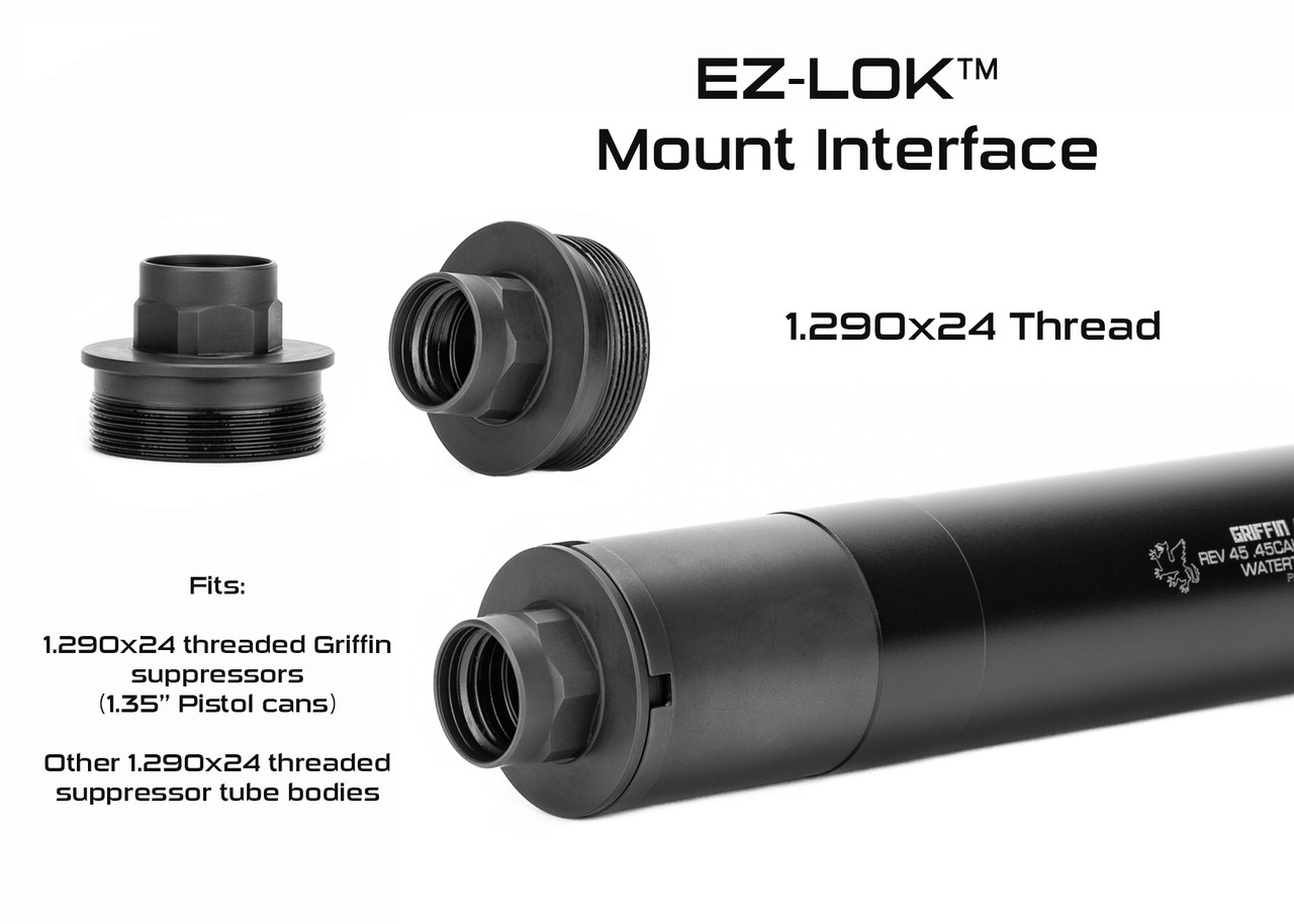 GRIFFIN ARMAMENT EZ-LOK MOUNT INTERFACES (VARIOUS PITCHES) - Image 6