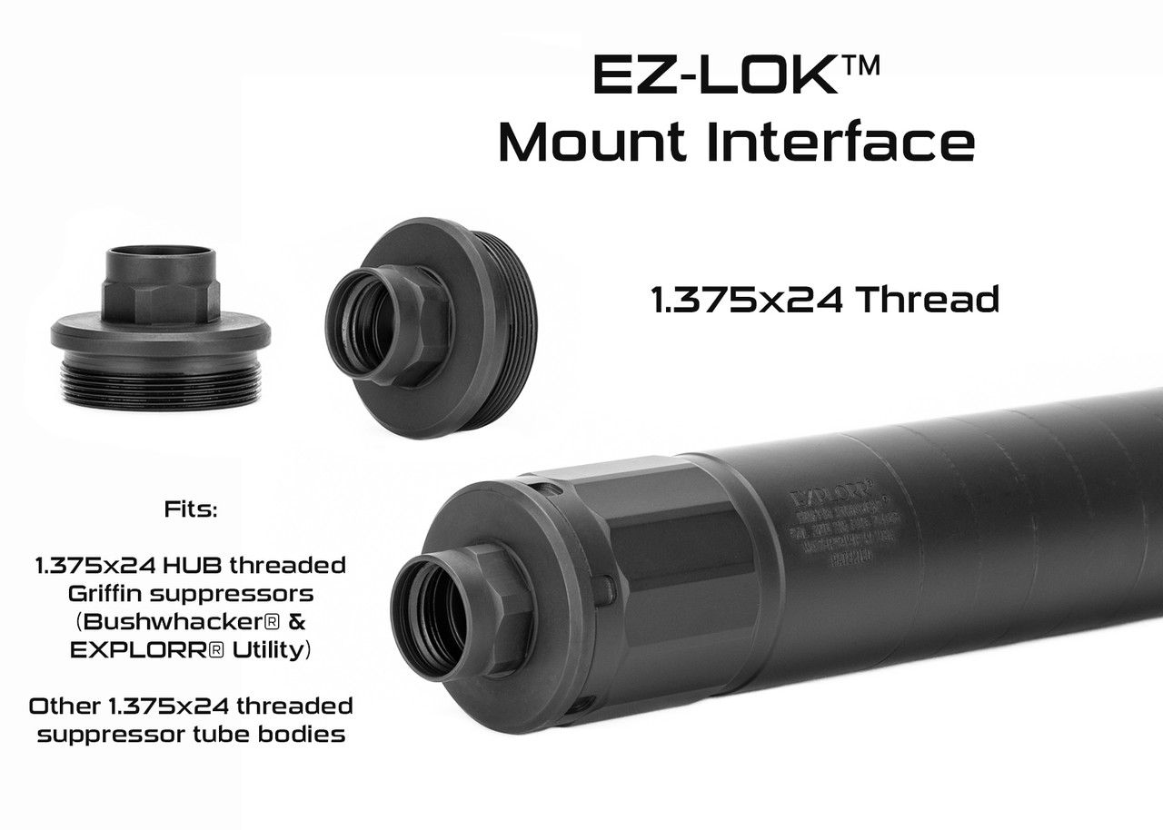 GRIFFIN ARMAMENT EZ-LOK MOUNT INTERFACES (VARIOUS PITCHES) - Image 7