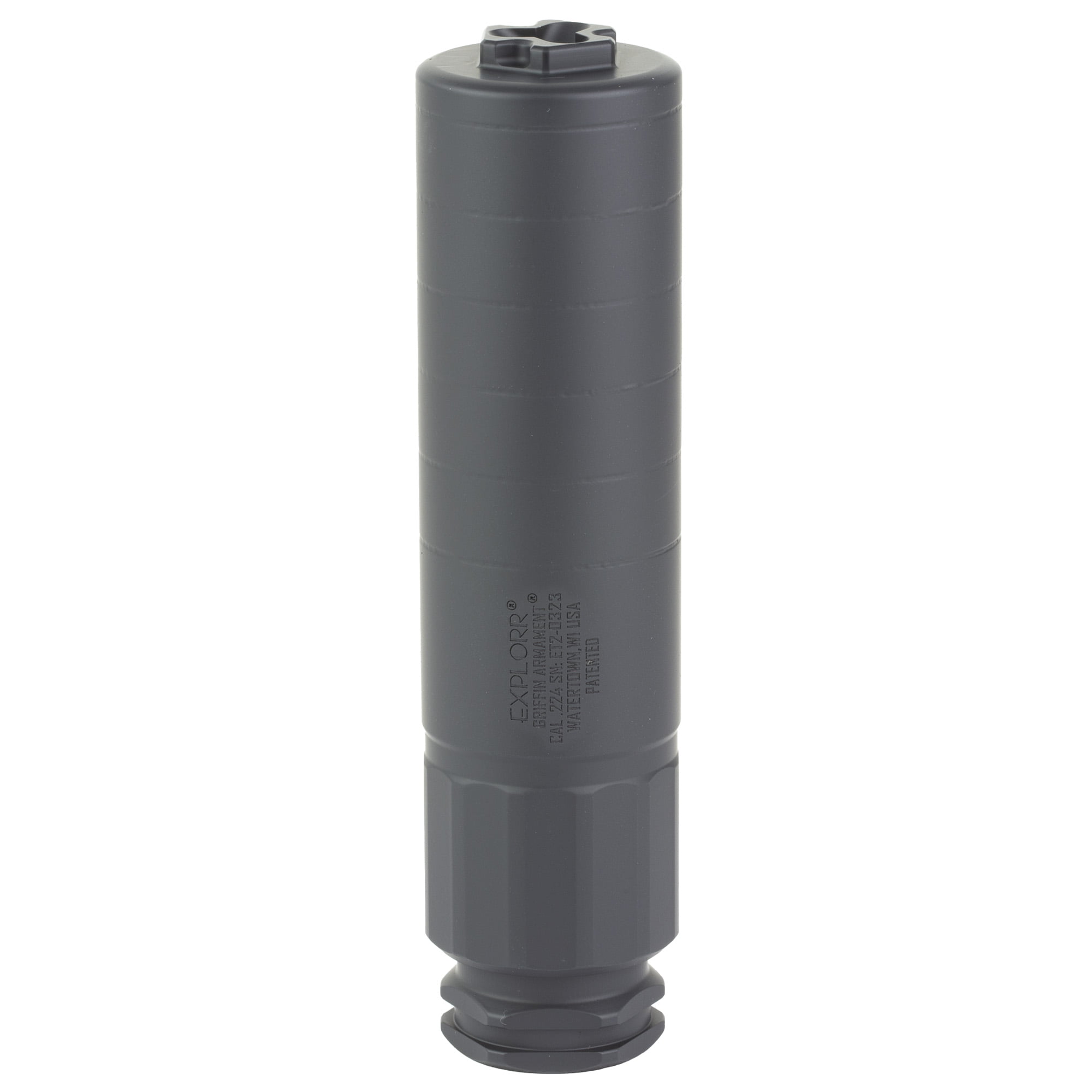 GRIFFIN ARMAMENT EXPLORR® .224 / 5.56MM GEN 2 TAPER MOUNT SUPPRESSOR - Image 4