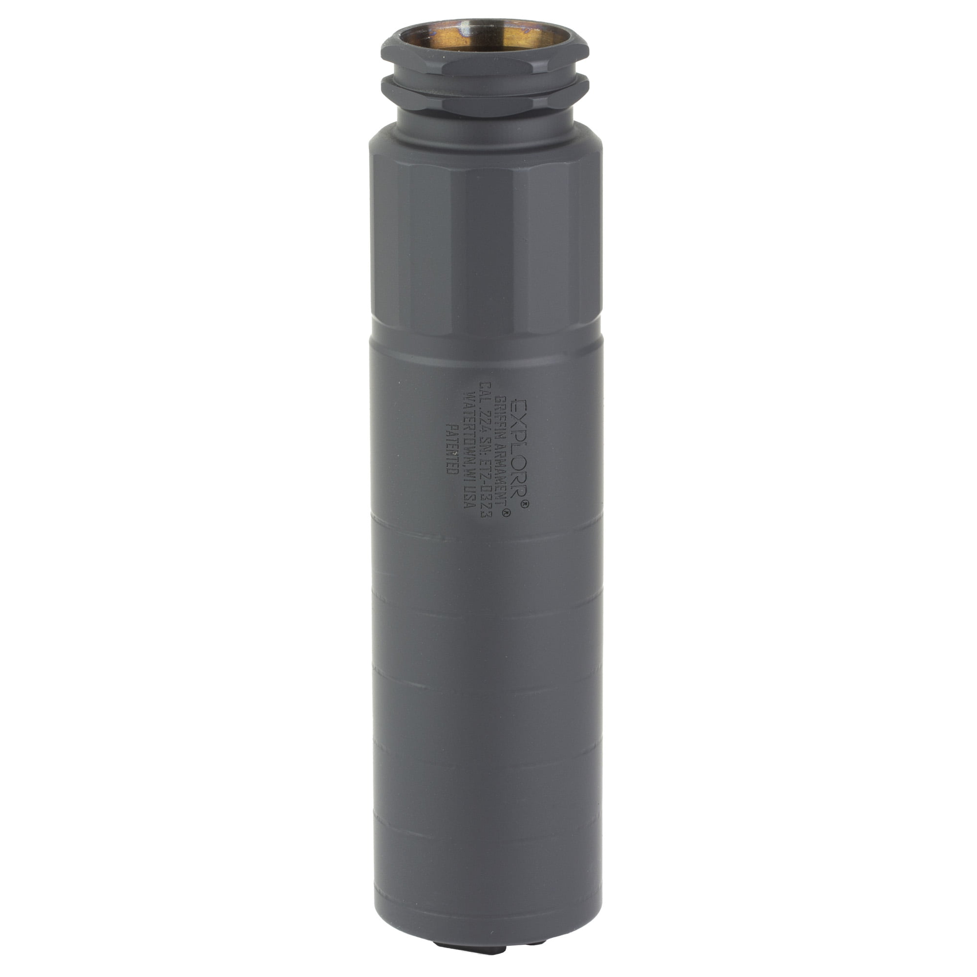 GRIFFIN ARMAMENT EXPLORR® .224 / 5.56MM GEN 2 TAPER MOUNT SUPPRESSOR - Image 3