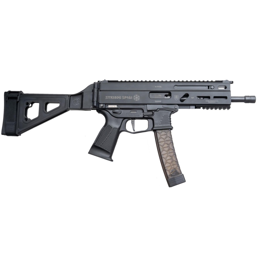 GRAND POWER STRIBOG SP9A1 GEN2 SB TACTICAL/HBI FOLDING PISTOL BRACE - Image 2