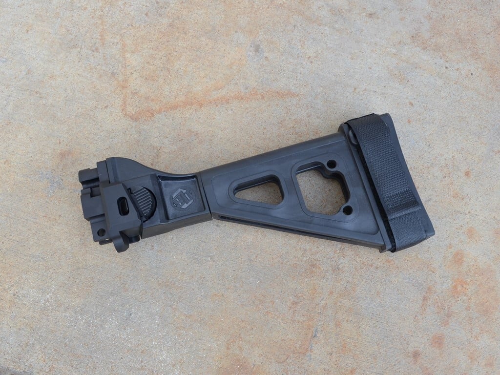 STRIBOG FOLDING PISTOL BRACE – HBI/SB TACTICAL COMBO KIT
