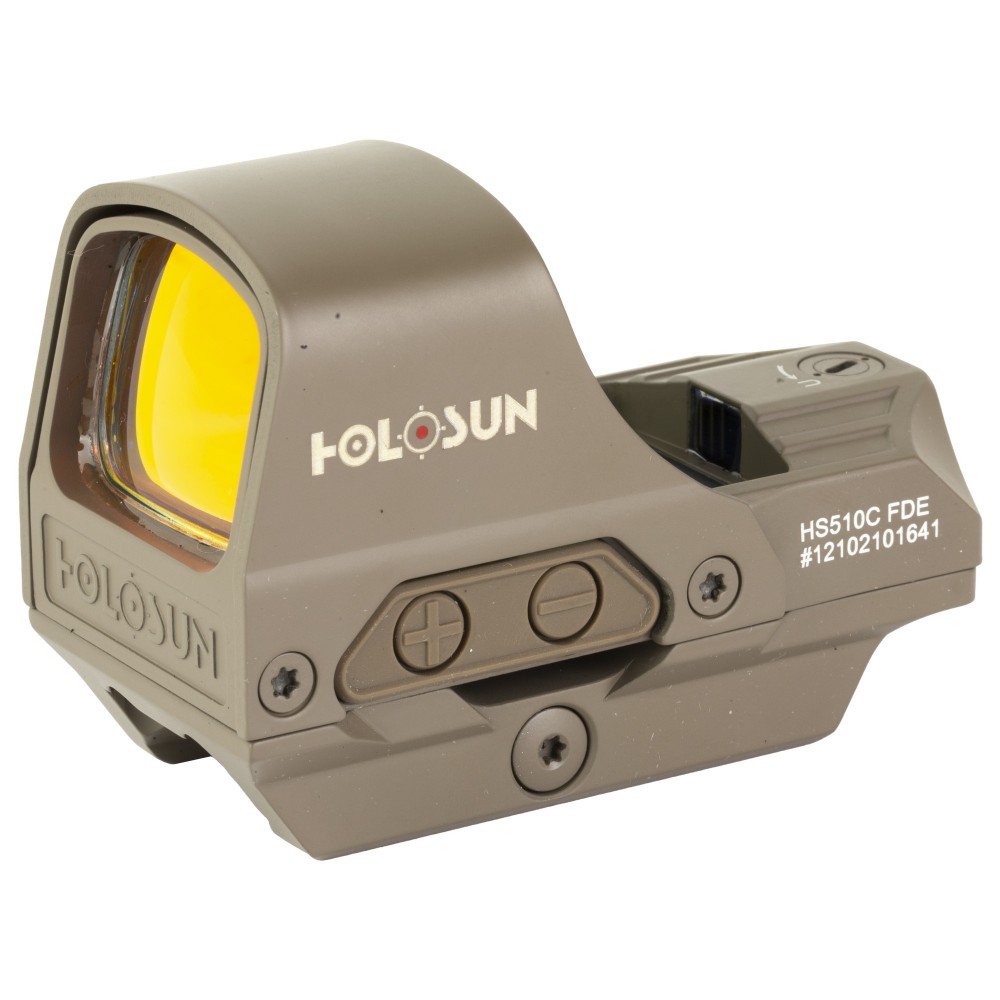 HOLOSUN 510C RED DOT SIGHT SHAKE AWAKE – FDE