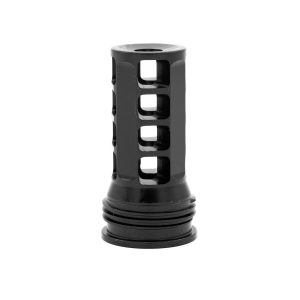 Alternative view of HUXWRX MUZZLE BRAKE-QD 5.56 / 7.62