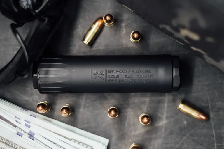 HUXWRX CA$H 9K 9MM SUPPRESSOR - Image 3