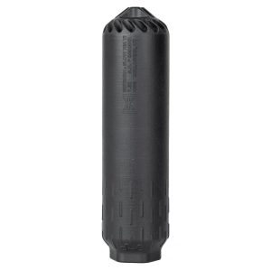Alternative view of HUXWRX FLOW 762 Ti SUPPRESSOR W/ MUZZLE BRAKE – BLACK