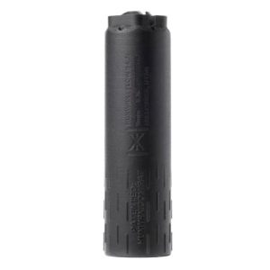 Alternative view of HUXWRX FLOW 9K TI SUPPRESSOR – BLACK