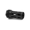 HUXWRX FLOW 556 Ti SUPPRESSOR W/ FLASH HIDER – BLACK - Image 3