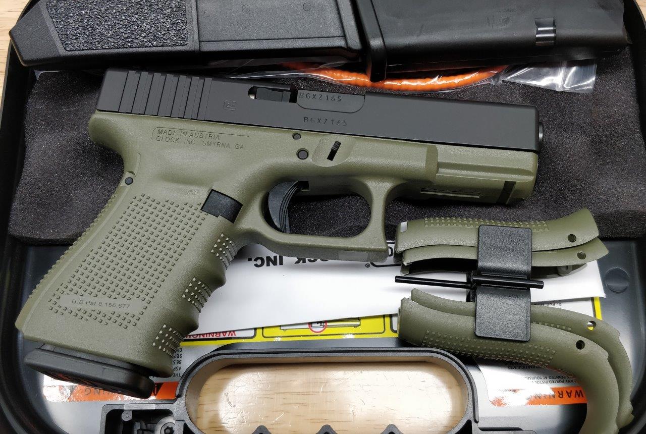 GLOCK 23 GEN4 BATTLEFIELD GREEN - Image 4