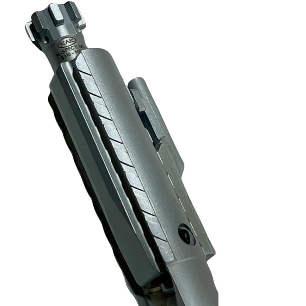 KAK K-SPEC ENHANCED 5.56MM AR15 DOWN VENT BOLT CARRIER GROUP – FULL CHROME - Image 2