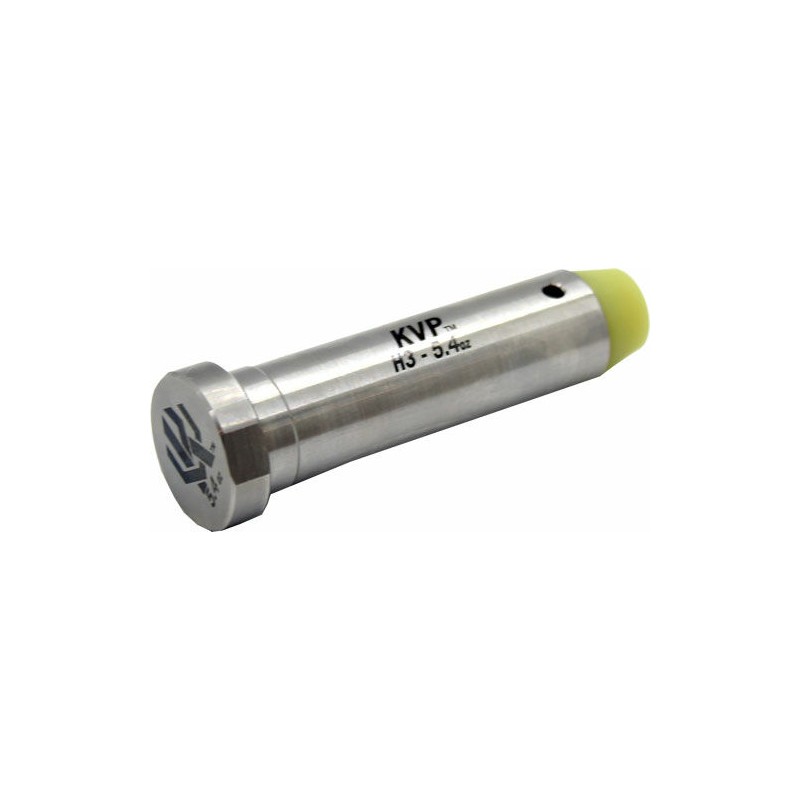 KVP H3 – 5.4 OZ STAINLESS STEEL BUFFER