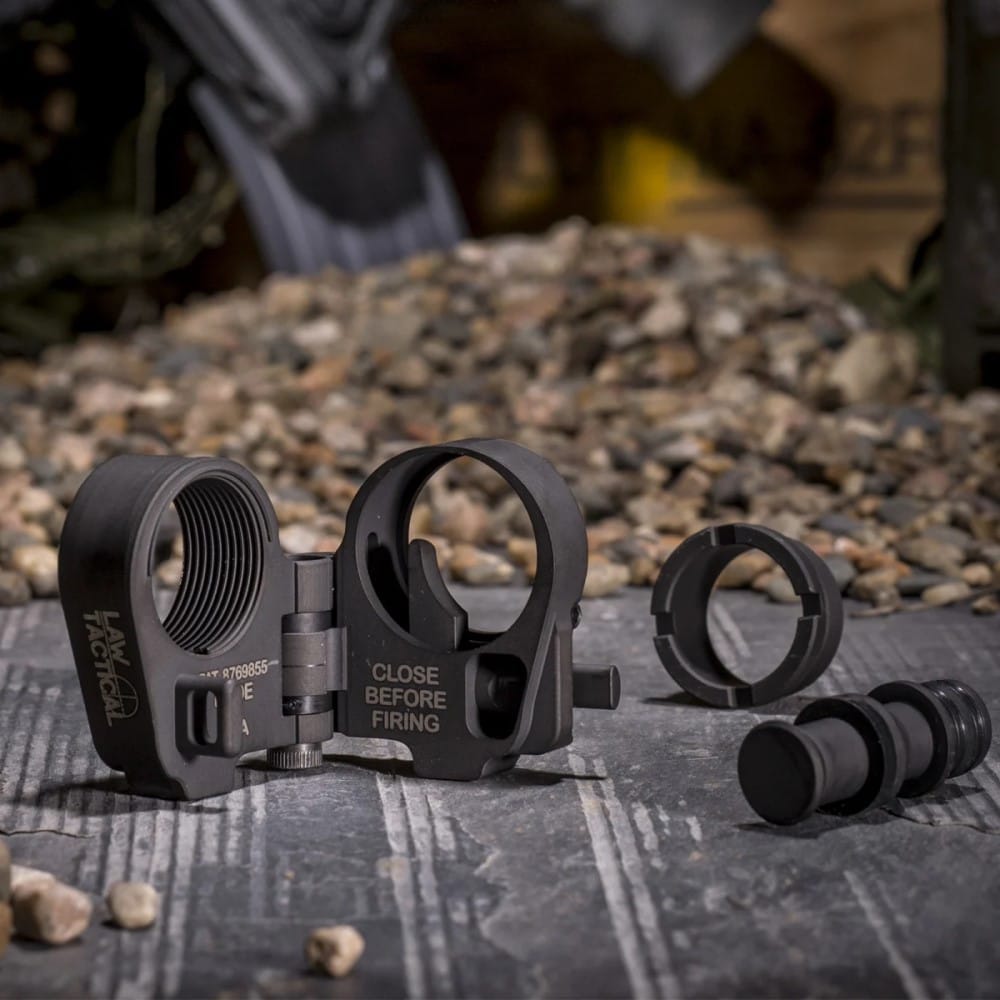 LAW TACTICAL AR FOLDING STOCK ADAPTER GEN 3-M – BLACK - Image 13
