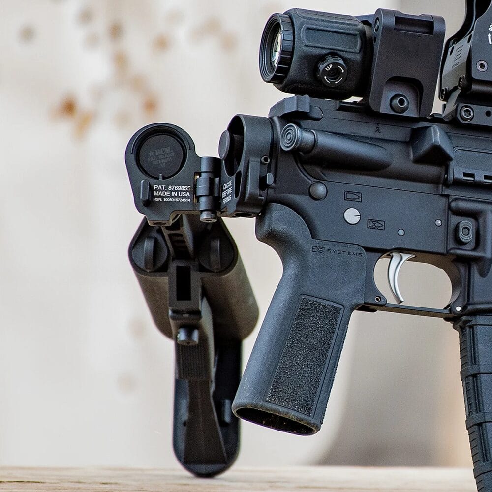 LAW TACTICAL AR FOLDING STOCK ADAPTER GEN 3-M – FDE - Image 8