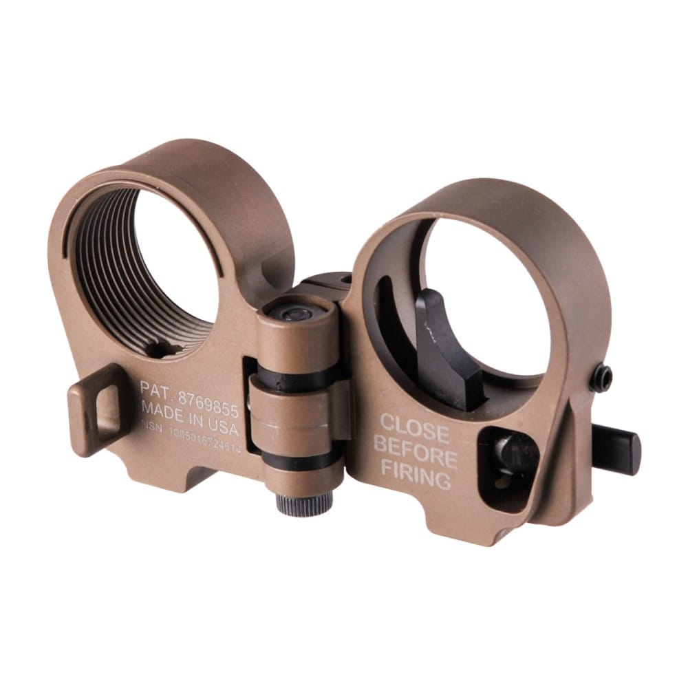 LAW TACTICAL AR FOLDING STOCK ADAPTER GEN 3-M – FDE - Image 5
