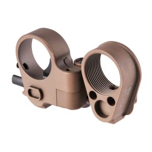 Alternative view of LAW TACTICAL AR FOLDING STOCK ADAPTER GEN 3-M – FDE