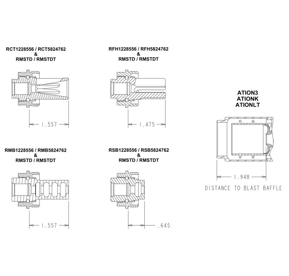 LMT HUB / XENO MOUNT ADAPTER – TITANIUM - Image 4