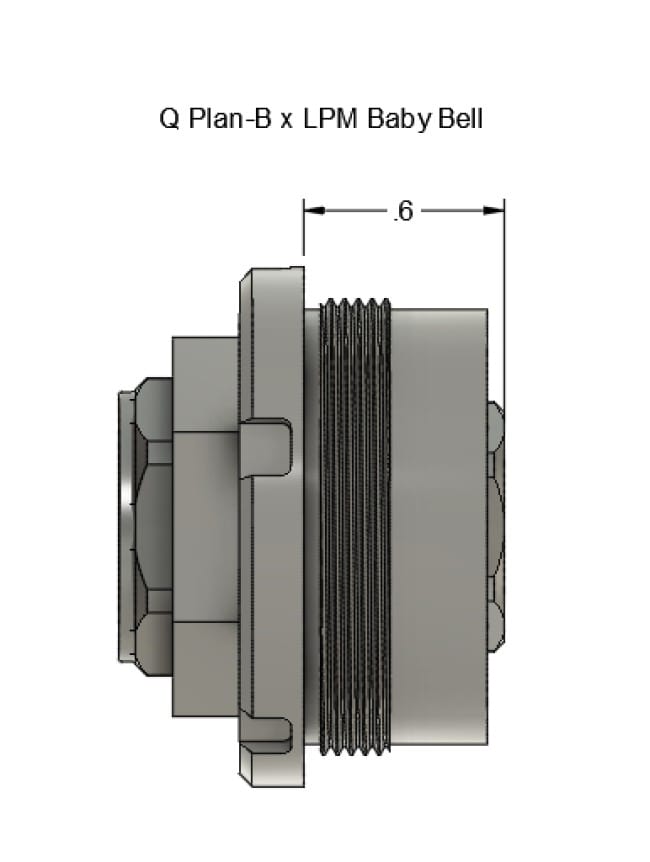 LIBERTY PRECISION MACHINE BABY BELL MUZZLE BRAKE - Image 8