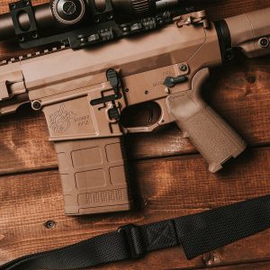 Alternative view of MAGPUL PMAG 20 LR/SR GEN M3 308WIN/762NATO 20RD MAGAZINE – COYOTE TAN
