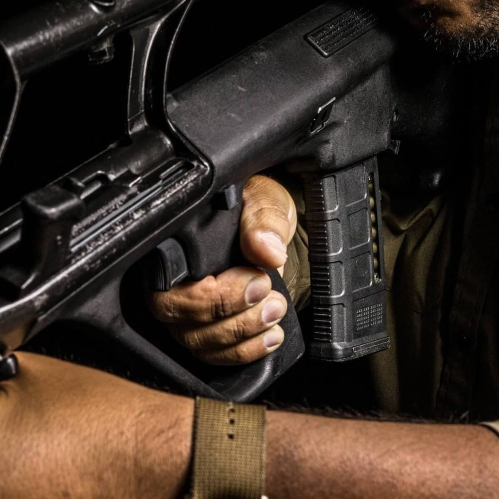 MAGPUL PMAG 30 AUS GEN M3 WINDOW – STEYR AUG – BLACK - Image 7