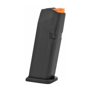 GLOCK 19 GEN5 9MM 15RD GENUINE OEM MAGAZINE BLACK W/ORANGE FOLLOWER