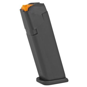 Alternative view of GLOCK 17 GEN5 9MM 17RD GENUINE OEM MAGAZINE BLACK W/ORANGE FOLLOWER