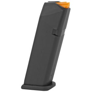 GLOCK 17 GEN5 9MM 17RD GENUINE OEM MAGAZINE BLACK W/ORANGE FOLLOWER