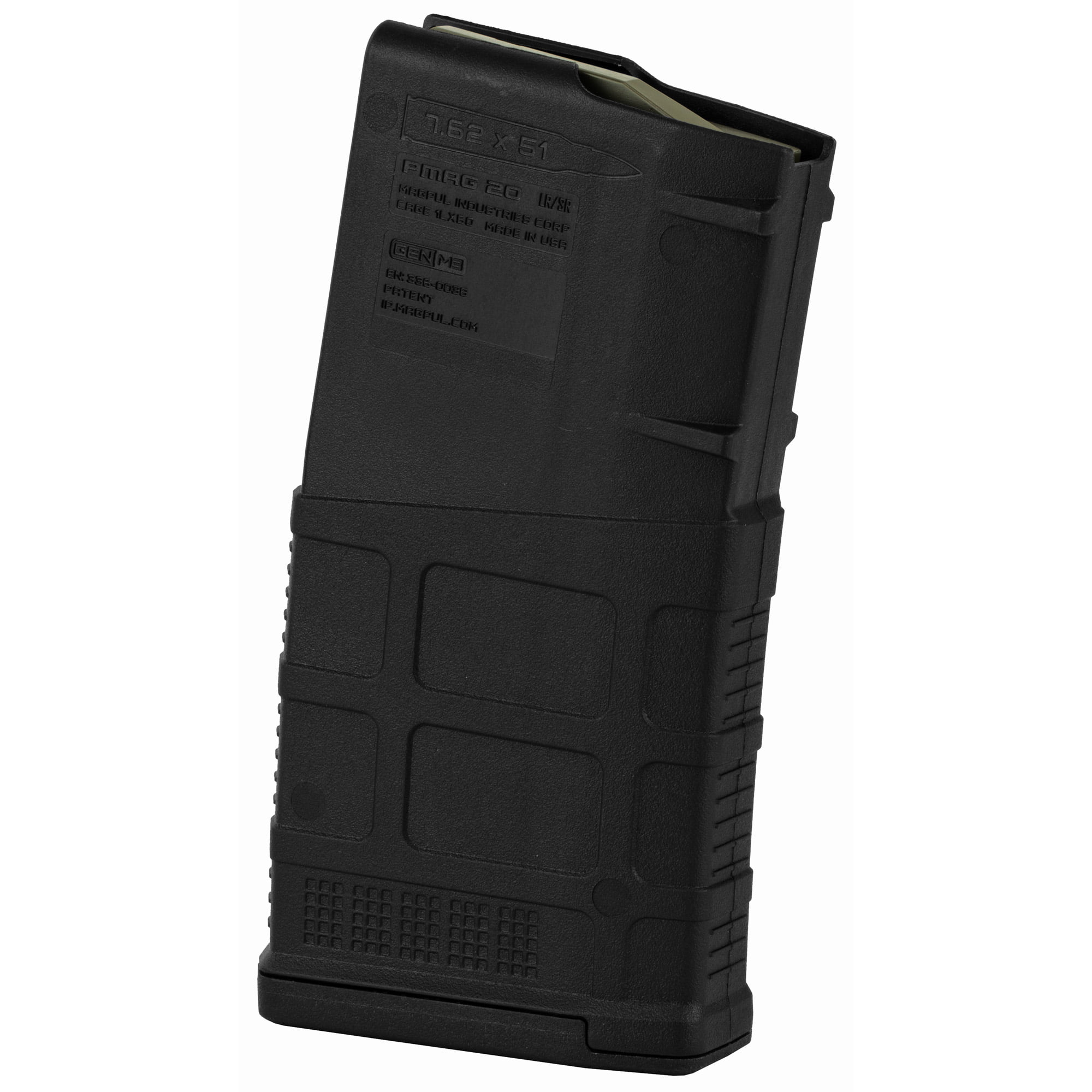 MAGPUL PMAG 20 LR/SR GEN M3 308WIN/762NATO 20RD MAGAZINE – BLACK - Image 2