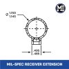 MIDWEST INDUSTRIES SIDE FOLDING BUFFER TUBE STOCK ADAPTER - Image 10