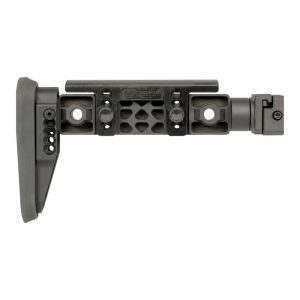 MIDWEST INDUSTRIES ALPHA SERIES FIXED BEAM SIDE FOLDING STOCK – BLACK