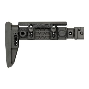 MIDWEST INDUSTRIES AK ALPHA SERIES FOLDING STOCK – BLACK