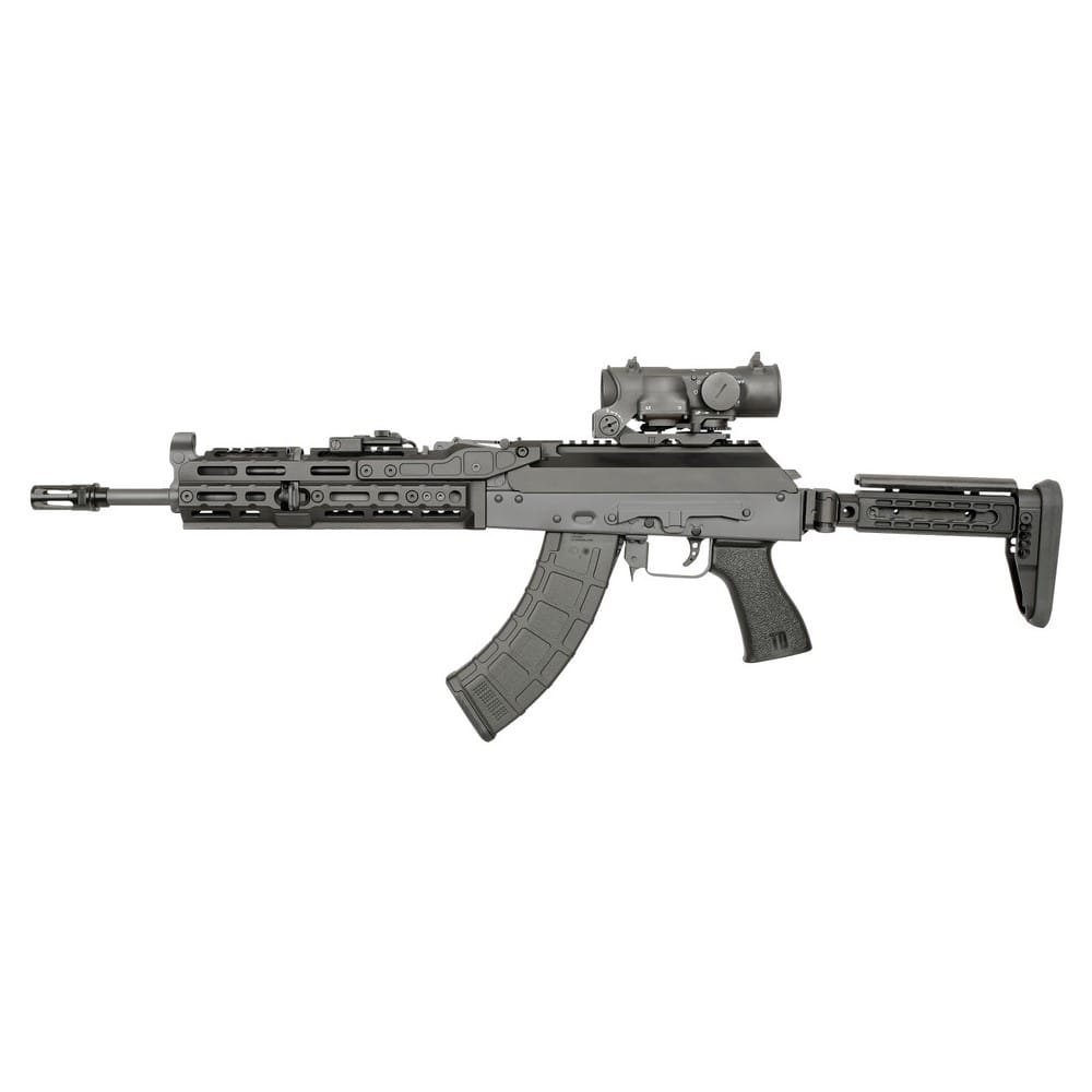 MIDWEST INDUSTRIES AK ALPHA SERIES FOLDING STOCK – BLACK - Image 5