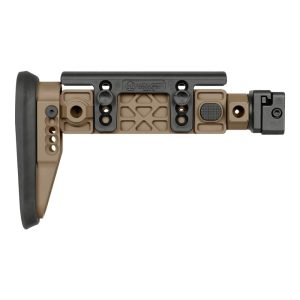 MIDWEST INDUSTRIES AK ALPHA SERIES FOLDING STOCK – FDE