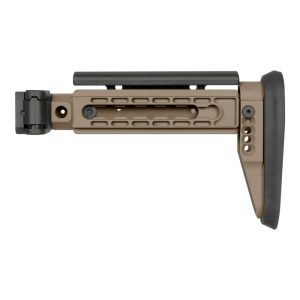 Alternative view of MIDWEST INDUSTRIES AK ALPHA SERIES FOLDING STOCK – FDE