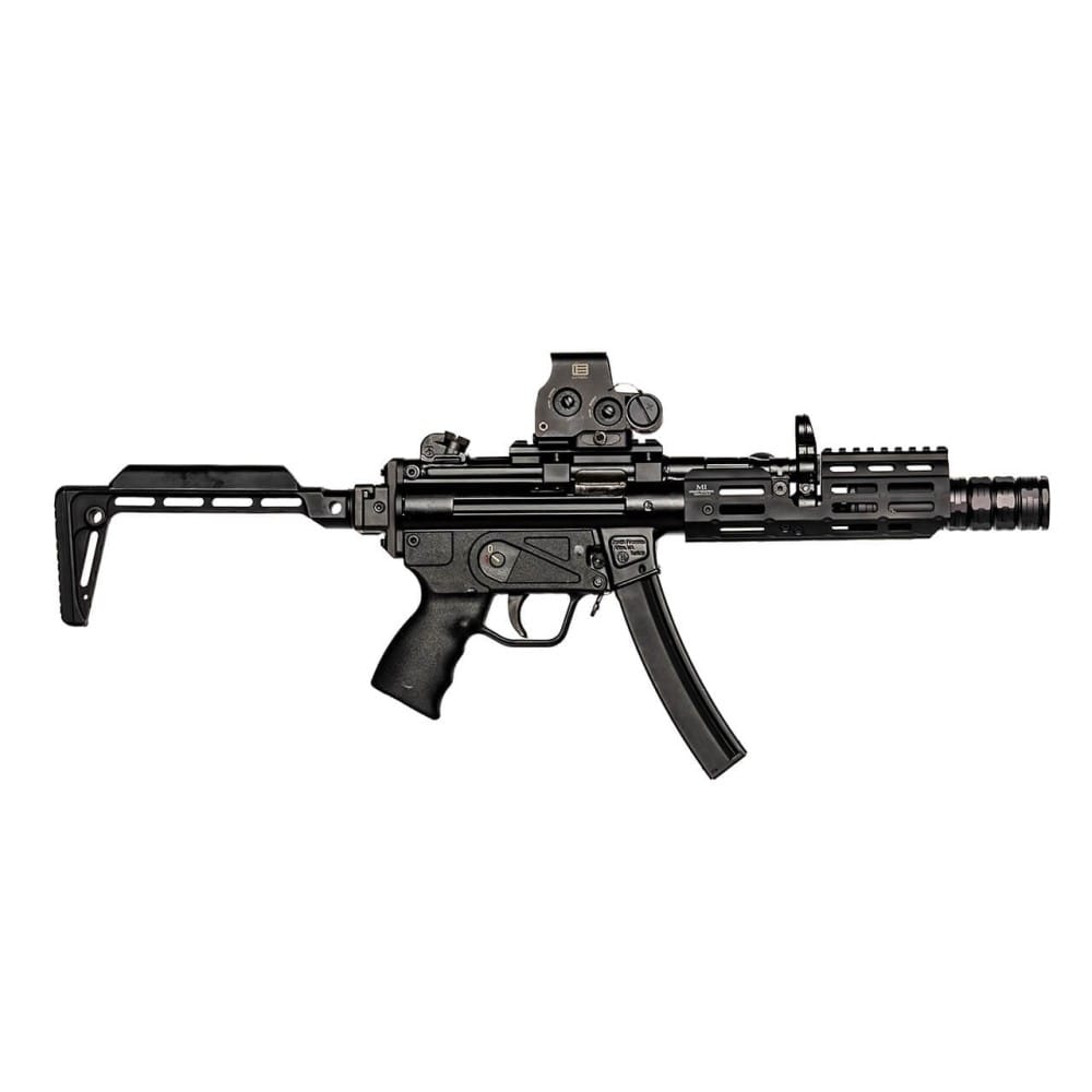 MIDWEST INDUSTRIES MINIMALISTIC SIDE FOLDING STOCK – BLACK - Image 4