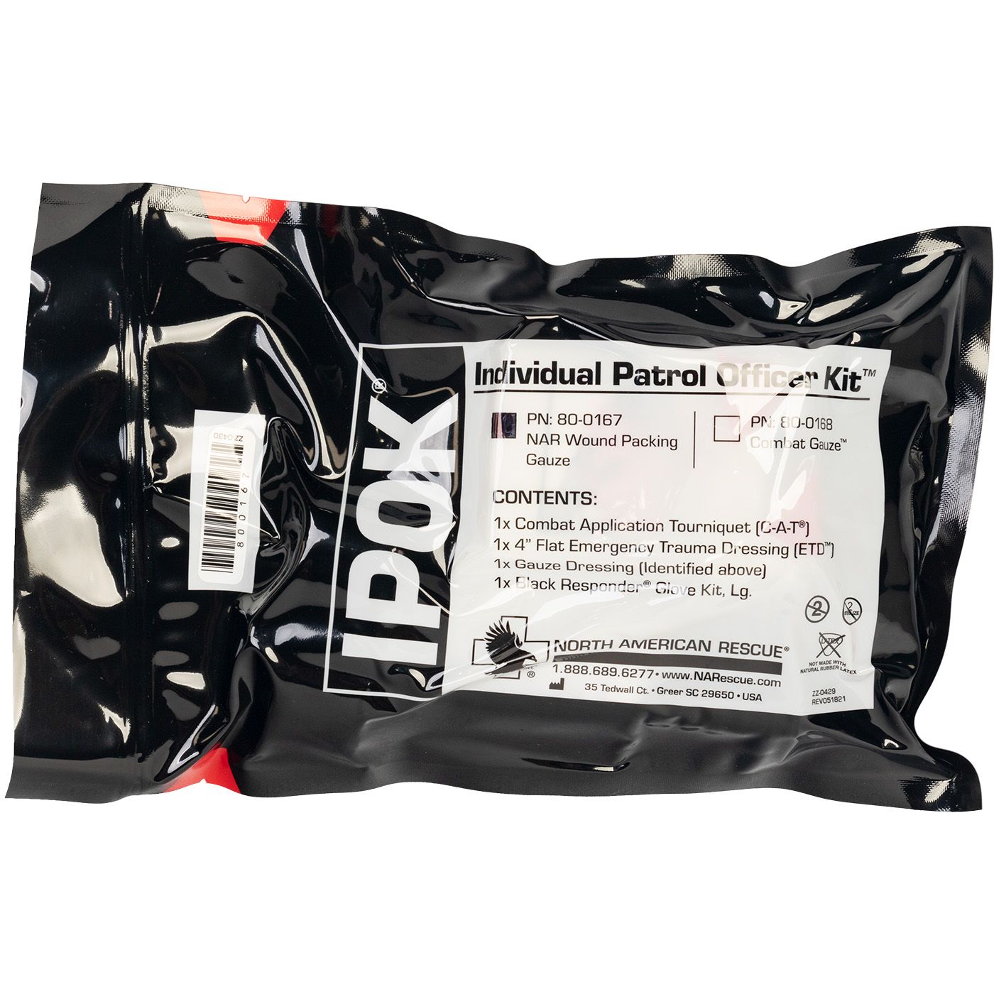 NORTH AMERICAN RESCUE INDIVIDUAL PATROL OFFICER MEDICAL KIT (IPOK) - Image 3