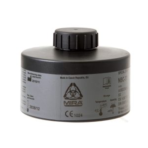 Alternative view of MIRA SAFETY CBRN GAS MASK FILTER NBC-77 SOF – 20 YEAR SHELF LIFE