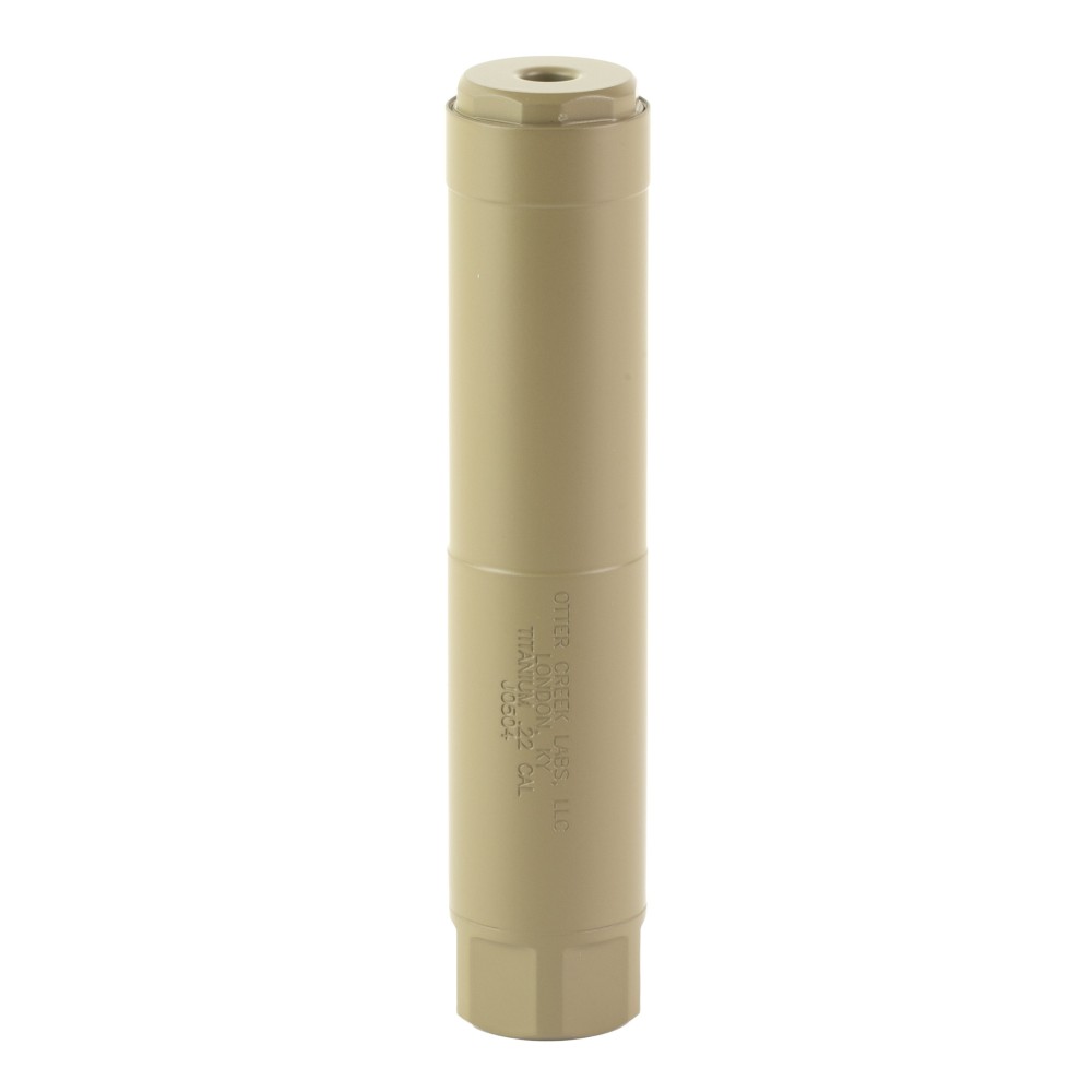 OTTER CREEK LABS TITANIUM 22 SILENCER – FDE