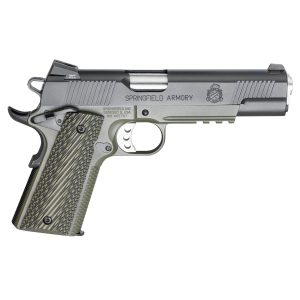 SPRINGFIELD ARMORY 1911 LOADED USMC OPERATOR 45ACP ODG FRAME W/RAIL PX9110ML18
