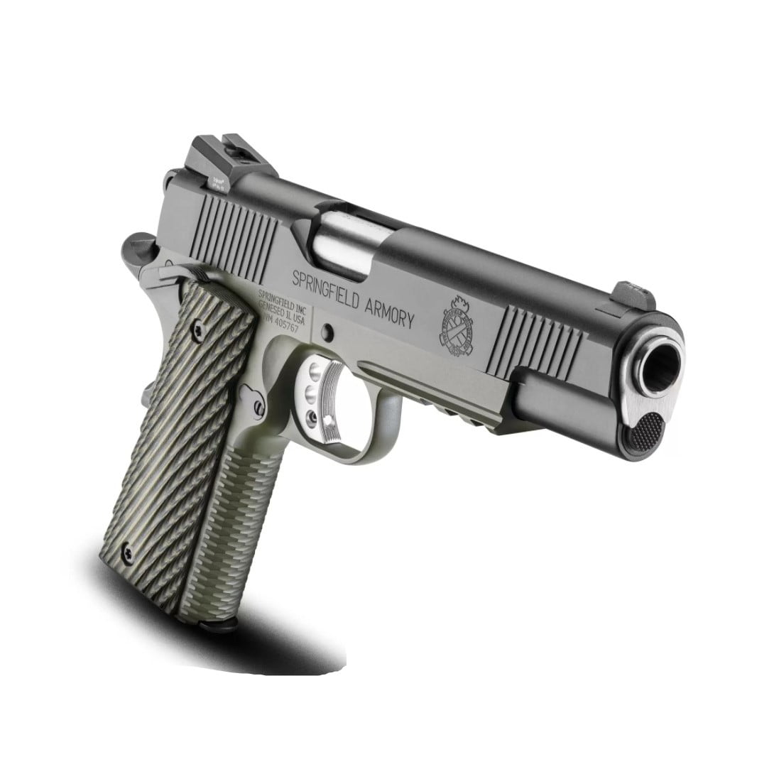 SPRINGFIELD ARMORY 1911 LOADED USMC OPERATOR 45ACP ODG FRAME W/RAIL PX9110ML18 - Image 3